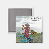 Geweldig als ode, Denemarken Magnet! Magneet (Voorkant / Achterkant)