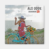 Geweldig als ode, Denemarken Magnet! Magneet (Voorkant)