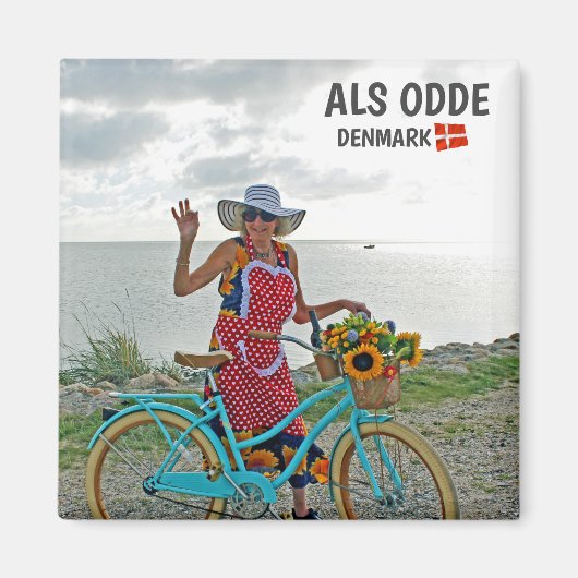 Geweldig als ode, Denemarken Magnet! Magneet (Voorkant)