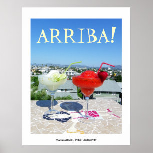 Geweldig Arriba Margarita Poster! Poster