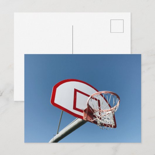 Geweldig Basketbal Briefkaart (Voorkant / Achterkant)