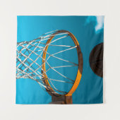 Geweldig basketbal cadeau wandkleed (Voorkant (horizontaal))