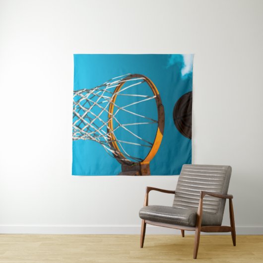 Geweldig basketbal cadeau wandkleed (In Situ (horizontaal))