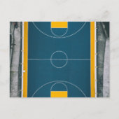 Geweldig basketbalontwerp briefkaart (Voorkant)