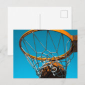 Geweldig basketbalontwerp briefkaart (Voorkant / Achterkant)