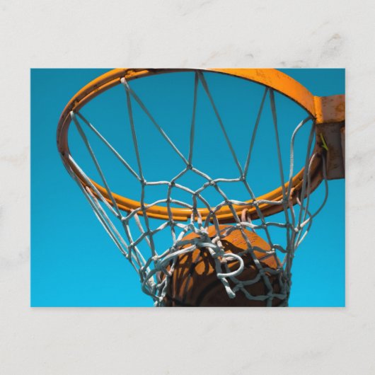 Geweldig basketbalontwerp briefkaart (Voorkant)