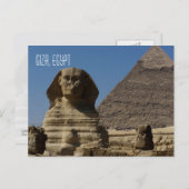 Geweldig beeld Giza Caïro Egypte reizen Briefkaart (Voorkant / Achterkant)