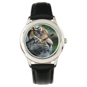 Geweldig Bengaal Tiger Face Horloge