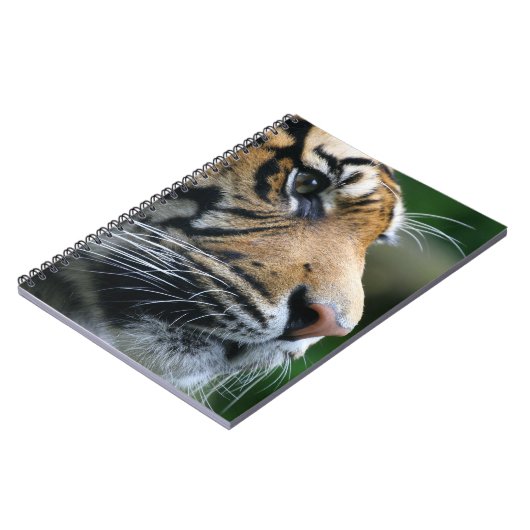 Geweldig Bengaal Tiger Face Notitieboek (Linkerzijde)