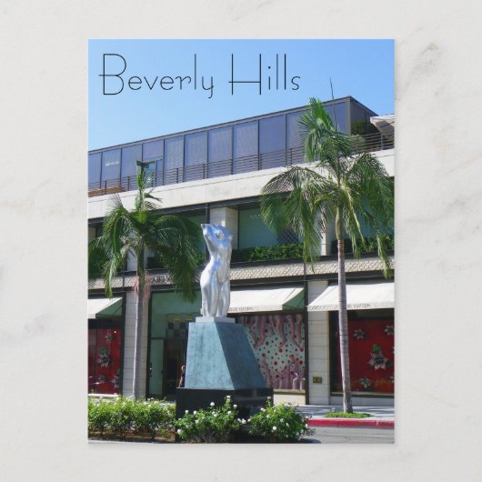 Geweldig Beverly Hills Briefkaart! Briefkaart (Voorkant)