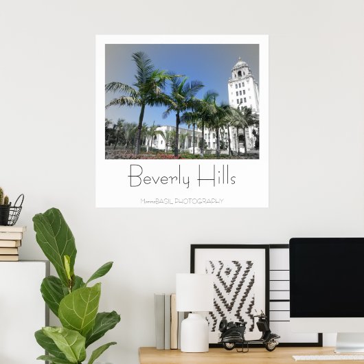 Geweldig Beverly Hills Poster! Poster (Thuiskantoor)