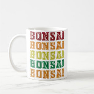Geweldig Bonsai-letterontwerp Love Japan en Tuin Koffiemok