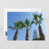 Geweldig Briefkaart van Los Angeles City Hall! (Voorkant / Achterkant)
