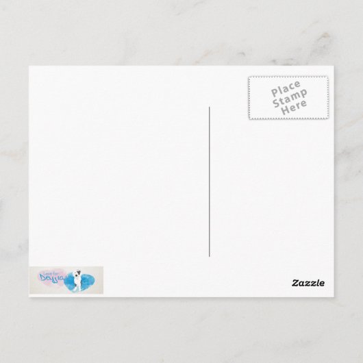 Geweldig buiten! briefkaart (Achterkant)