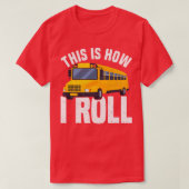 Geweldig busbestuurdersmodel Dit is hoe T-shirt (Design voorkant)