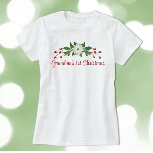 Geweldig cadeau! Grootma's eerste kerstshirt T-shirt