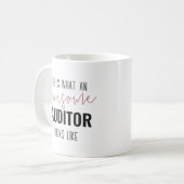 Geweldig cadeau voor accountant koffiemok (Voorkant links)