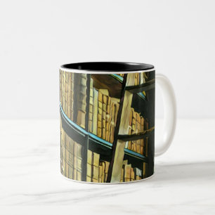 Geweldig Cadeau voor Lezers Tweekleurige Koffiemok
