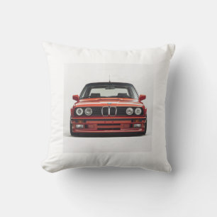 Geweldig cadeau voor mannen- BMW E30- RED Sierkuss Kussen