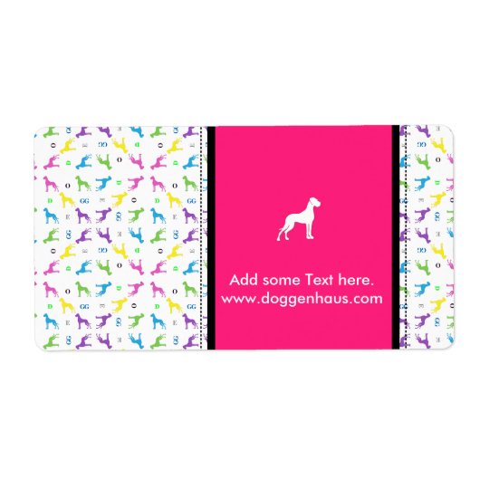 Geweldig Daanlabel Etiket (Voorkant)