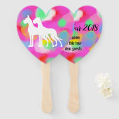 Geweldig Dane Couple Handwaaier (Voorkant en achterkant)