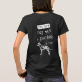 Geweldig Dane Glitter T-shirt (Achterkant)