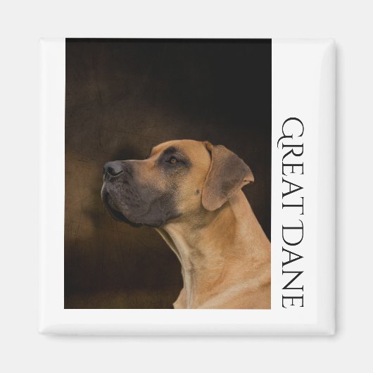 Geweldig Dane Magnet (Voorkant)