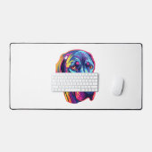 Geweldig Dane Neon Design Bureaumat (Keyboard & Muis)