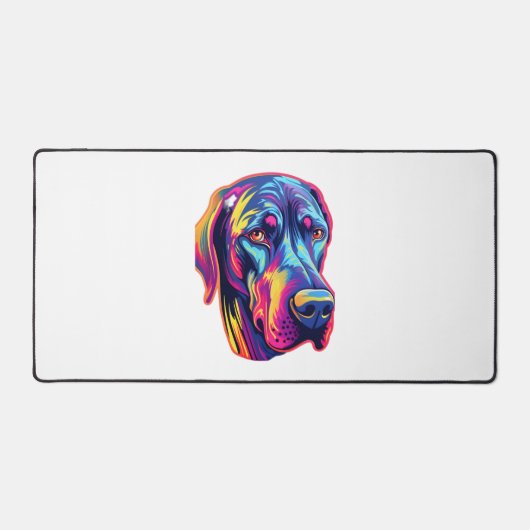 Geweldig Dane Neon Design Bureaumat (Voorkant)