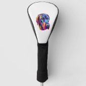Geweldig Dane Neon Design Golfheadcover (Voorkant)