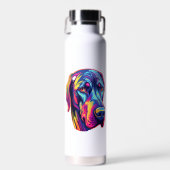 Geweldig Dane Neon Design Waterfles (Voorkant)