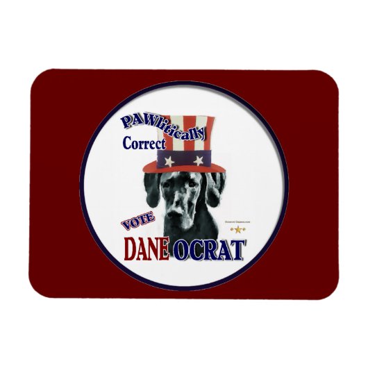 Geweldig Dane Politiek Humor Magneet (Horizontaal)
