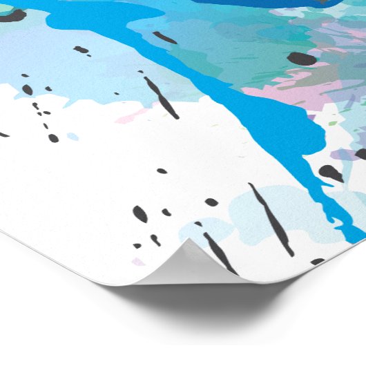 Geweldig Dane Print Poster (Hoek)