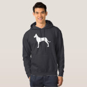 Geweldig Dane Silhouette Hoodie (Voorkant volledig)