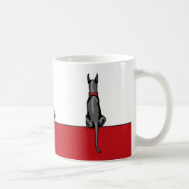 Geweldig Dane Sit Black Koffiemok