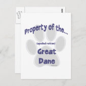 Geweldig ddadige eigenschap briefkaart (Voorkant / Achterkant)