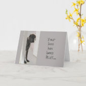Geweldig ddeeg Pet Dog Je verlies is Ruff Kaart (Gele Bloem)