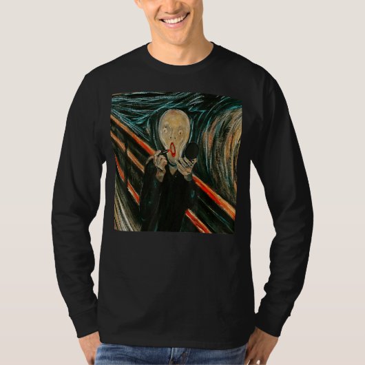 Geweldig de schreeuw schilderij Design maken T-shirt (Voorkant)