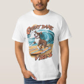 Geweldig Deen Surfen Avontuur T-shirt (Voorkant)