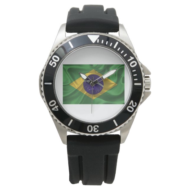 geweldig design voor alle braziliaanse mensen horloge (Voorkant)
