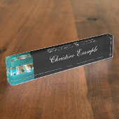 Geweldig dolfijnenspelen naambordje (Zijkant)