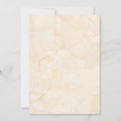 Geweldig, elegant, gouden nieuwjaarsuitnodiging kaart (Achterkant)