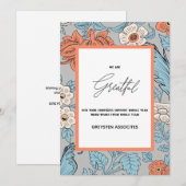 Geweldig Elegant script Uw logo BulkHoliday kaart (Voorkant / Achterkant)