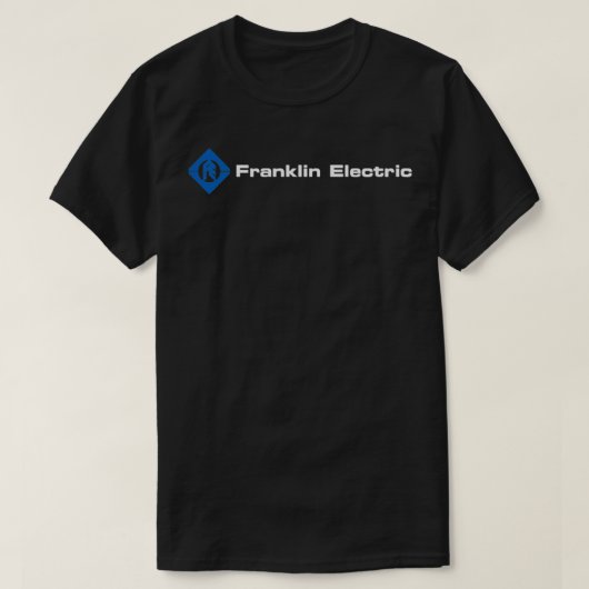 geweldig Franklin Electric design T-shirt (Design voorkant)