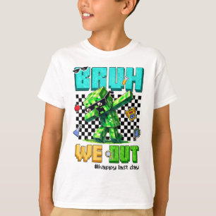 Geweldig gast, we gaan, laatste schooldag Videospe T-shirt