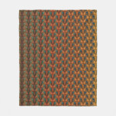 Geweldig Gatsby Feathers art deco-ontwerp Fleece Deken (Voorkant)