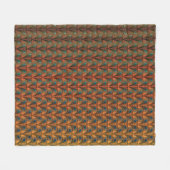 Geweldig Gatsby Feathers art deco-ontwerp Fleece Deken (Voorkant (Horizontaal))