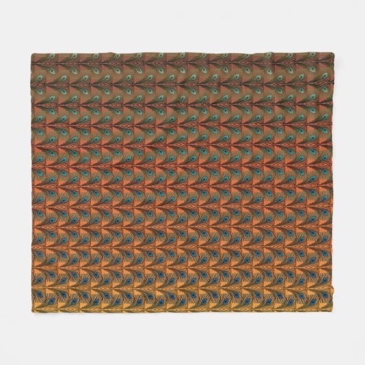 Geweldig Gatsby Feathers art deco-ontwerp Fleece Deken (Voorkant (Horizontaal))