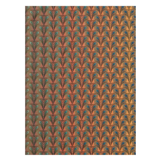 Geweldig Gatsby Feathers art deco-ontwerp Tafelkleed (Voorkant)