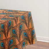 Geweldig Gatsby Feathers art deco-ontwerp Tafelkleed (Voorbeeld)